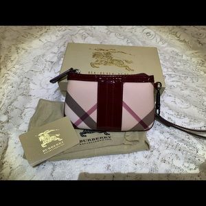 Burberry wristlet